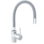 Grifo Monomando Fregadero Flexible Caño Alto, Grifo De Cocina Flexible Caño Alto.Cartucho ceramico Ø 35 mm.
