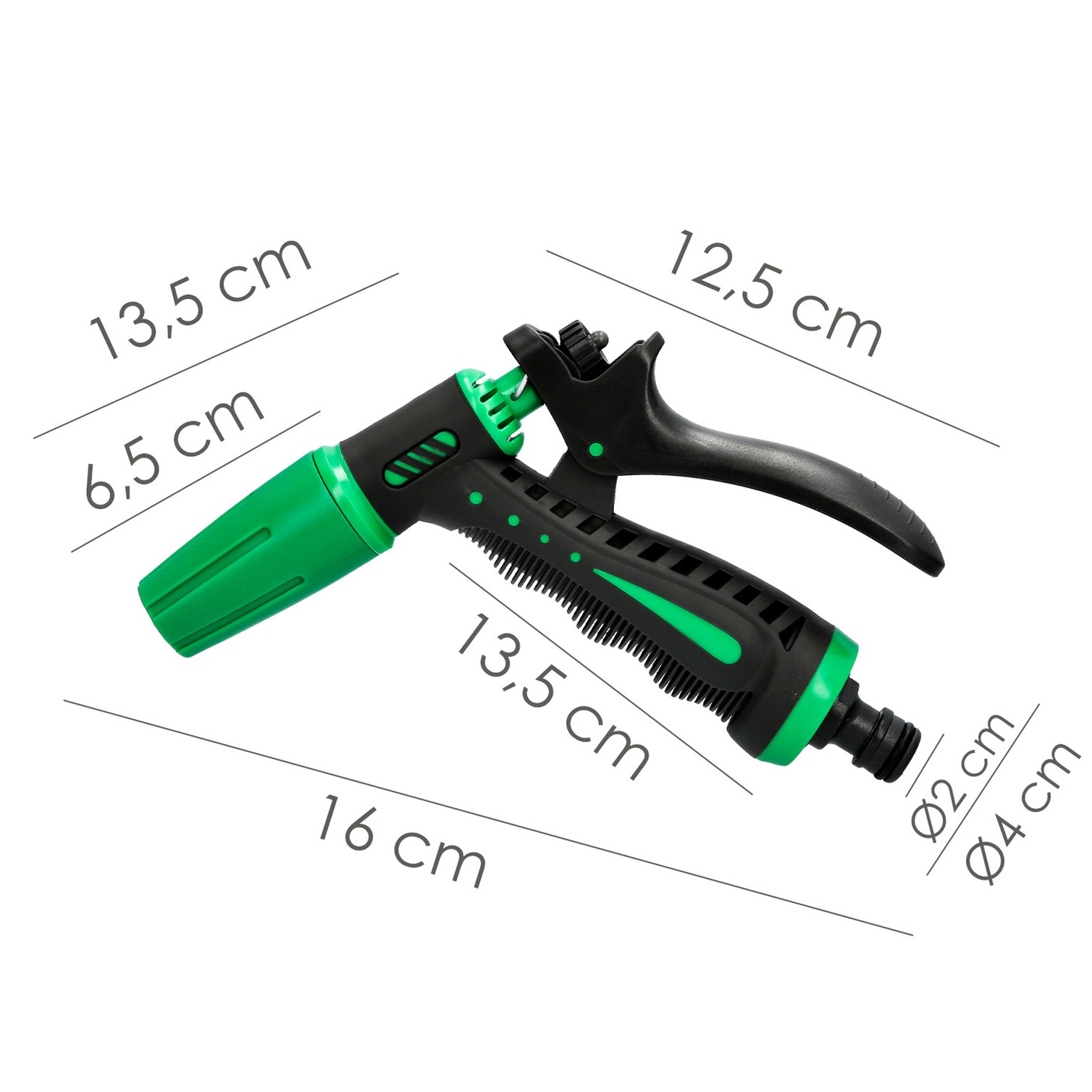 Pistola Riego Manguera Regulable
