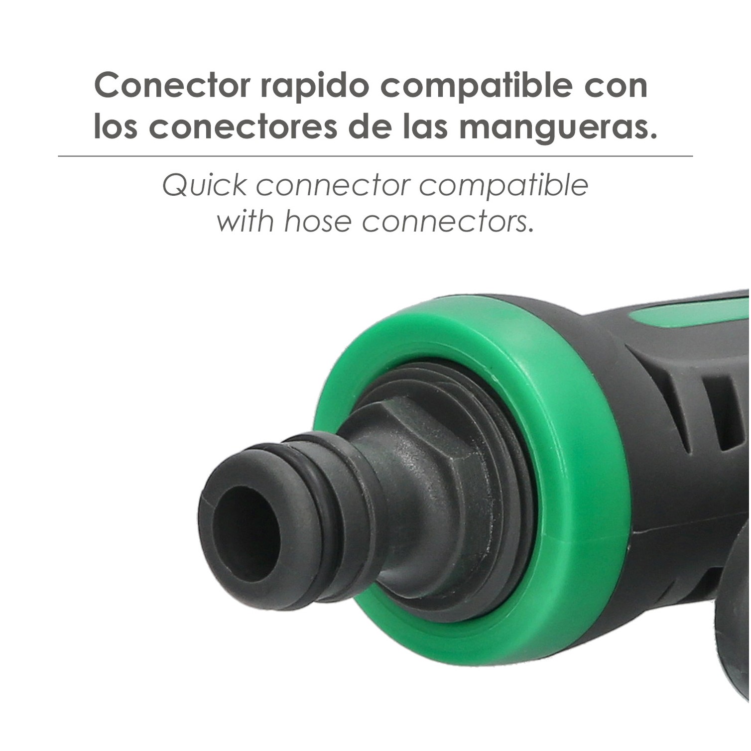 Pistola Riego Plastico ABS 7 Posiciones.