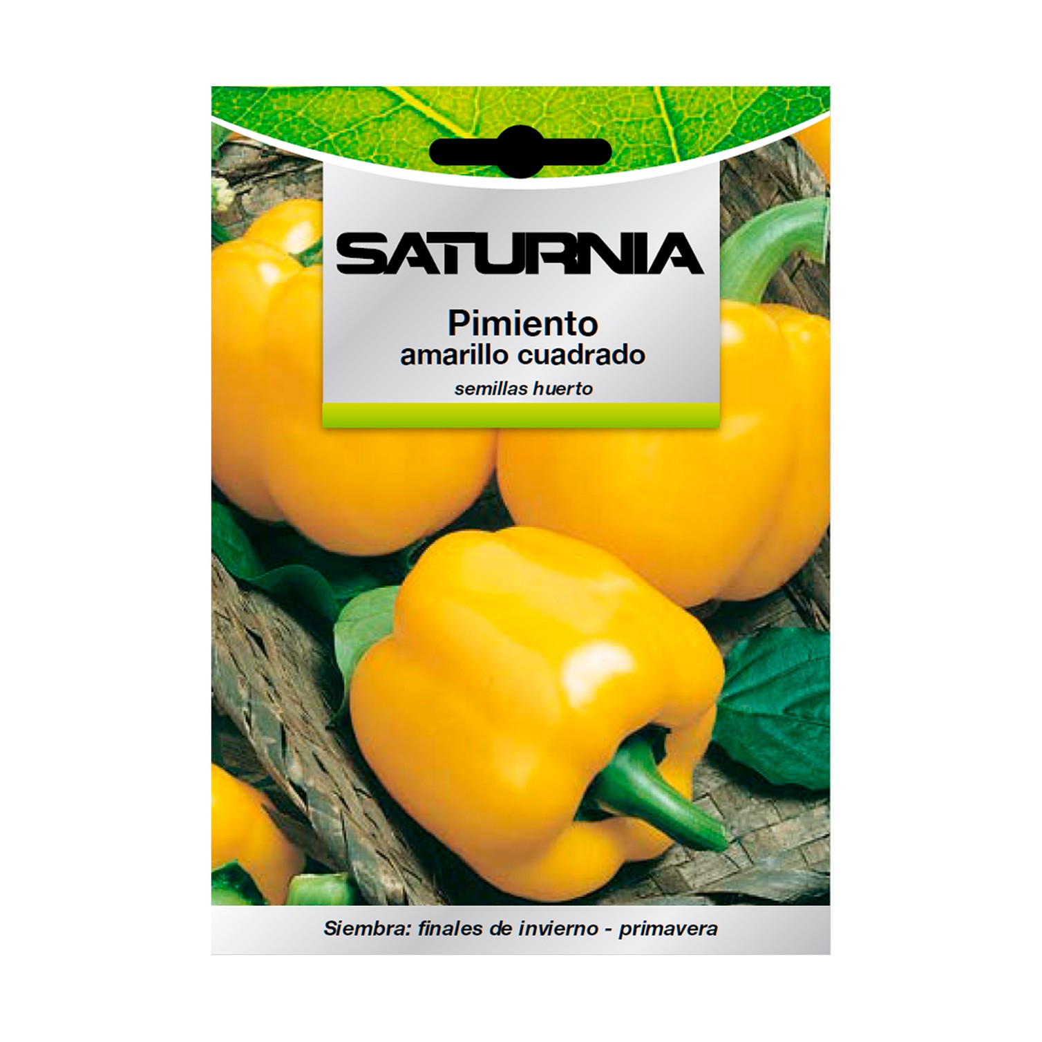 Semillas Pimiento Amarillo Cuadrado (1.5 gramos) Semillas Verduras, Horticultura, Horticola, Semillas Huerto.