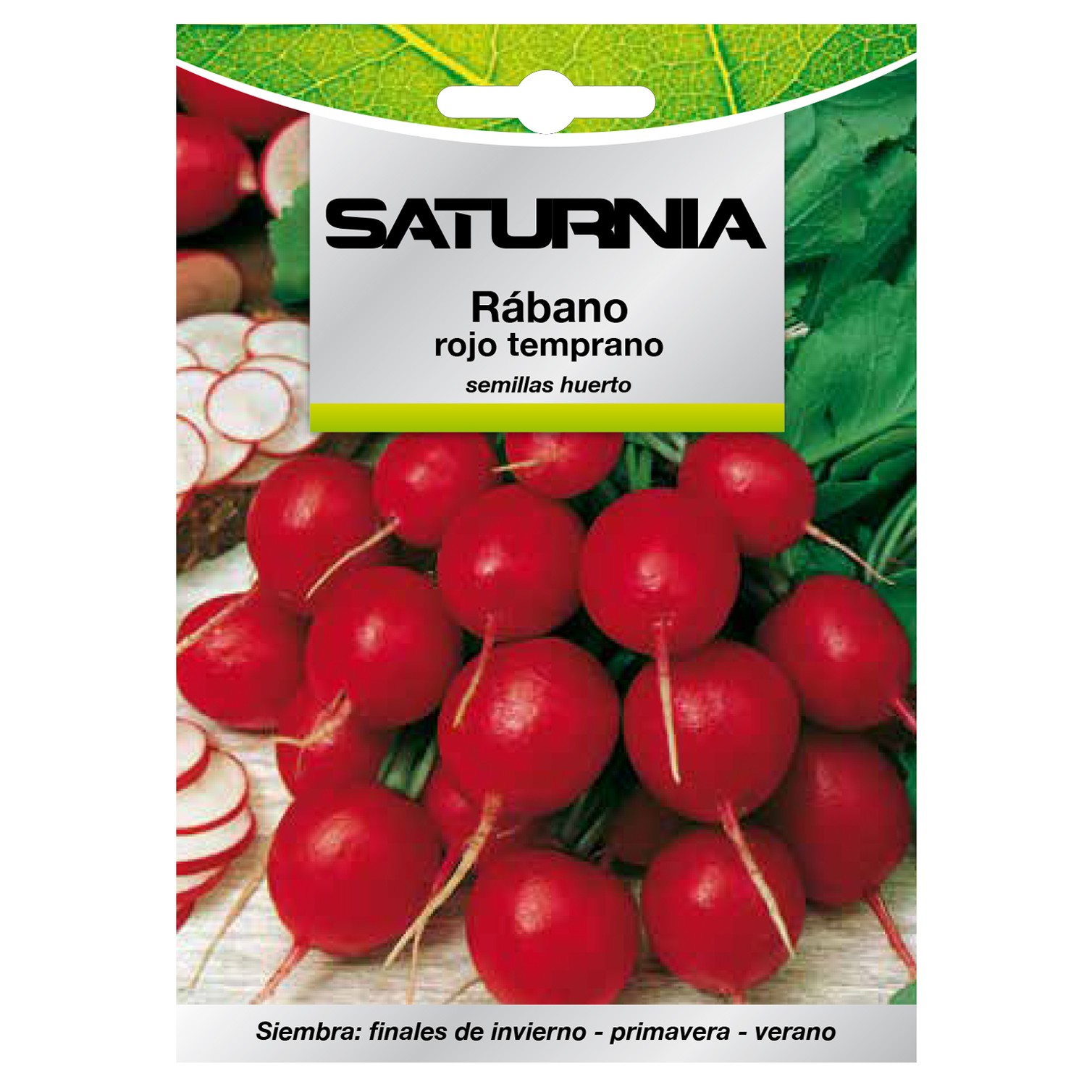 Semillas Rabano Rojo Temprano (8 gramos) Semillas Verduras, Horticultura, Horticola, Semillas Huerto.