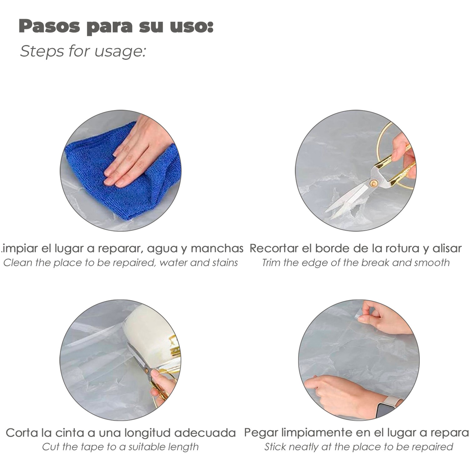 Cinta Para Reparacion Invernaderos 10 cm. x 33 metros. Cinta Adhesiva Reparacion Alta Resistencia