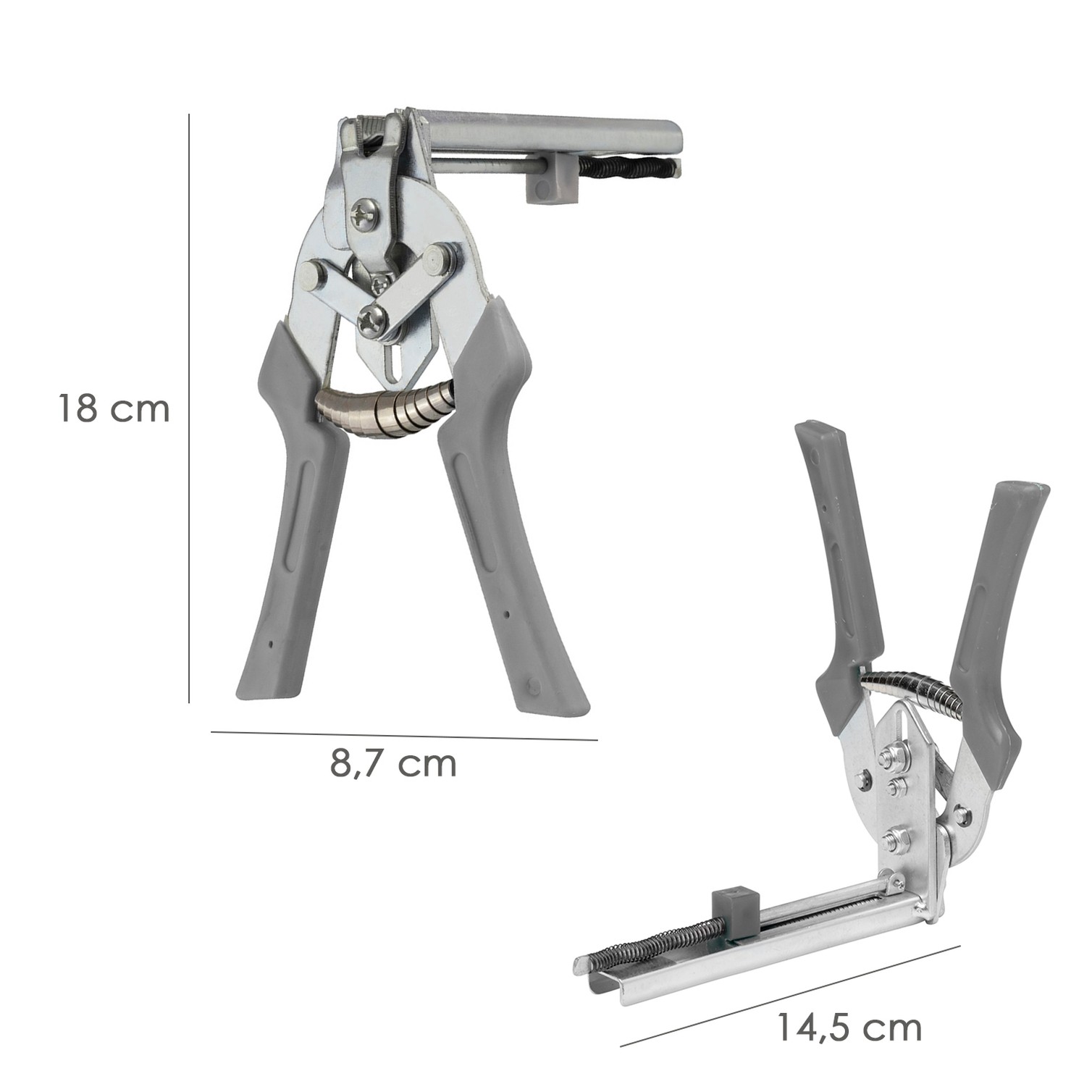 Alicates Para Mallas / Enrejados / Cercas con Cargador de 50 Grapas