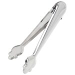 Pinzas Para Hielo de Acero Inoxidable Con Muelle de Apertura Automatica. Longitud 19 cm.