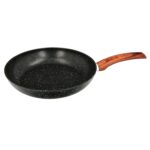 Sarten Aluminio Forjado Antiadherente Ø 28 x 5,5 cm. Mango Engomado / 5 capas / Acabado Piedra / Apta Para Todo Tipo de Cocinas