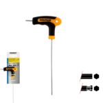 Llave Allen Con Bola Mango Bimaterial "Soft Touch" Forma T 2,0 mm. Acero Cromo Vanadio, Destornillador allen, llave hexagonal [+8 variaciones de Medida Disponibles]