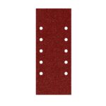 Lija Recambio Con Velcro 115x280 mm. con Agujeros Grano 40 (10 Piezas)