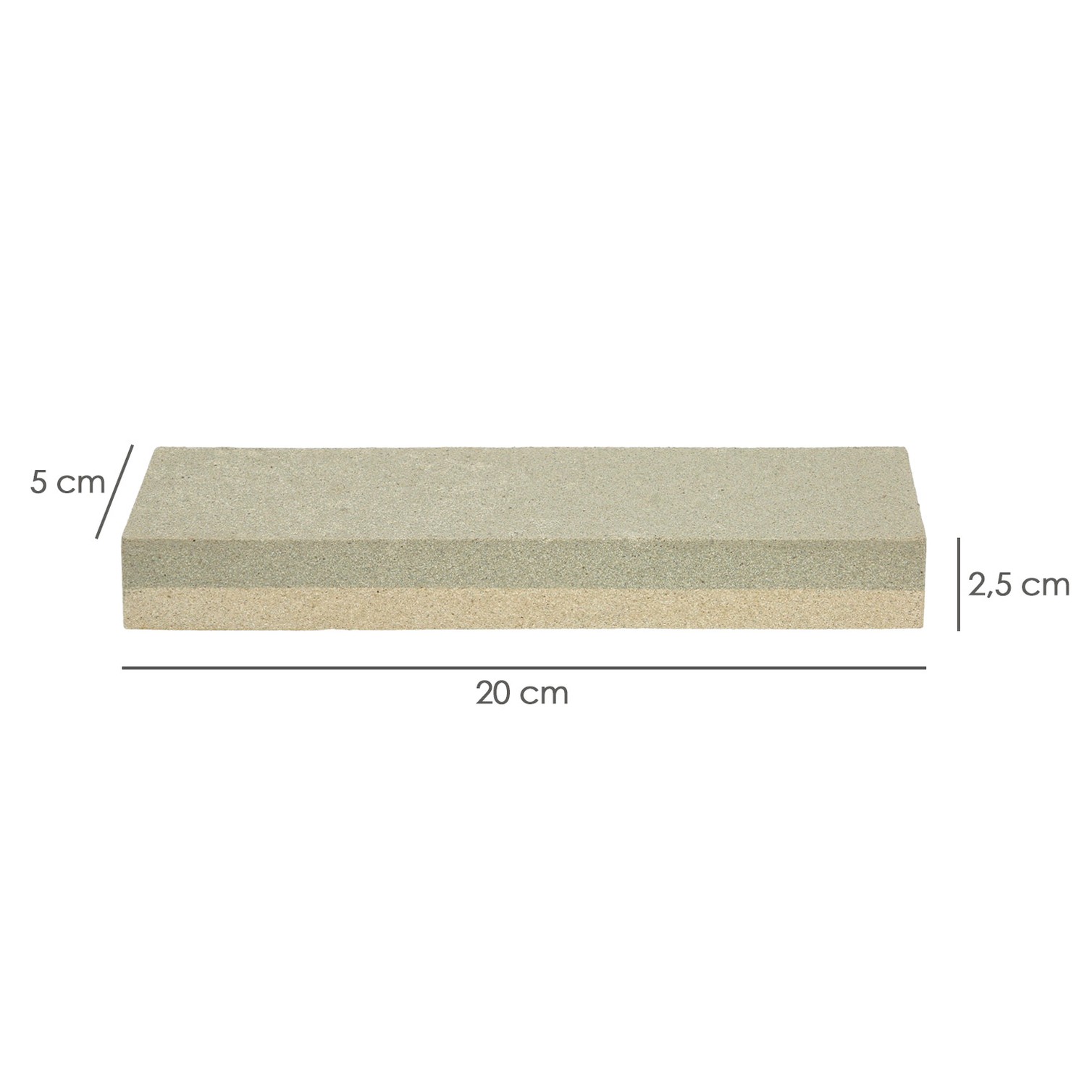 Piedra Sentar Filo 200x50x25 mm. Piedra de afilar.