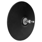 Plato Taladro Nylon Ø 125 mm. Con Espiga Ø 6 mm. Disco Plástico Para Bonete