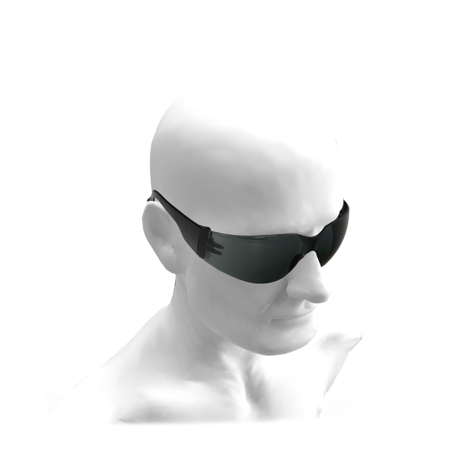 Gafas Proteccion Con Patillas Flexibles Certificación EN ISO 16321. Lente Color Gris. Gafas Protección Gafas Trabajo