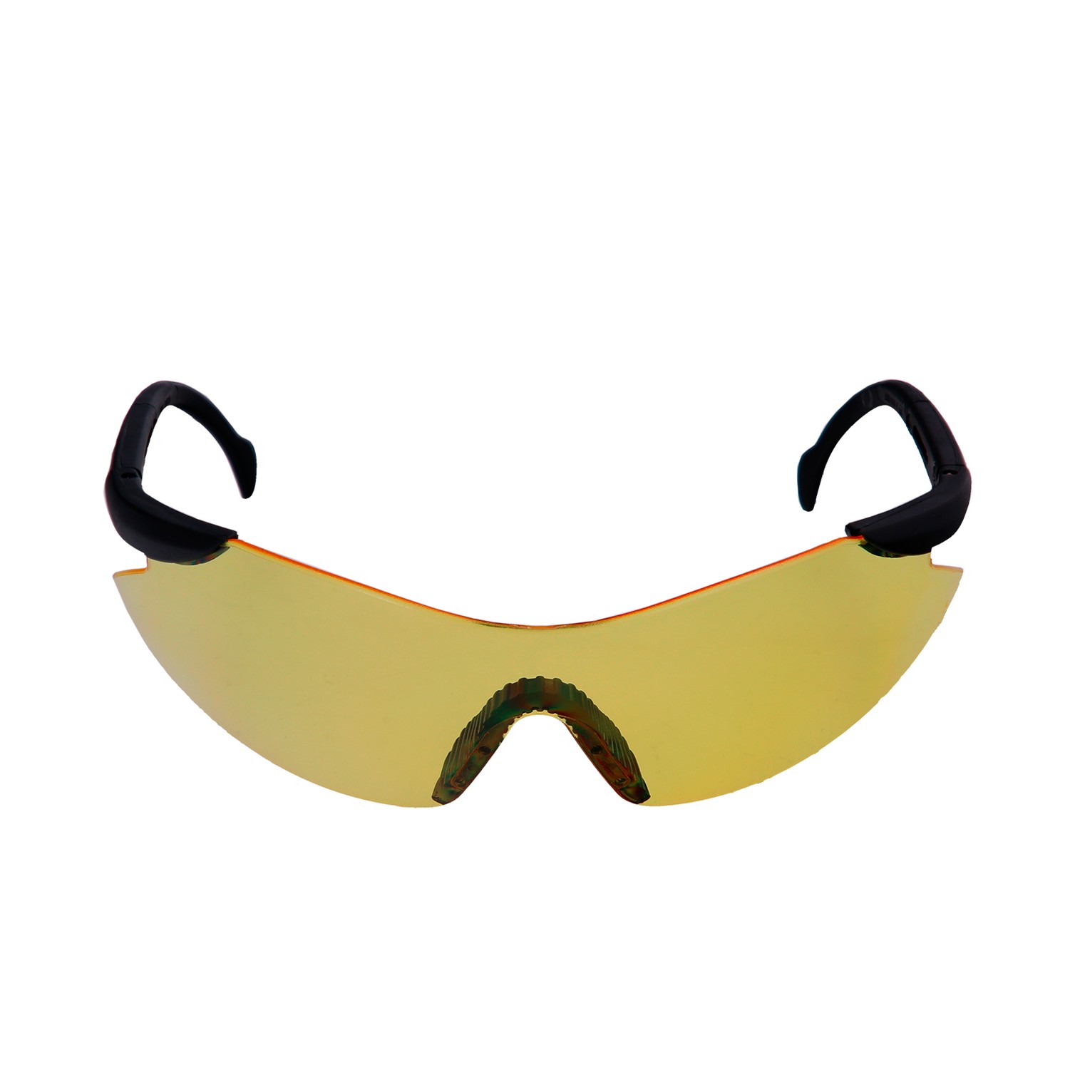 Gafas Proteccion En166 Patillas Ajustables Lentes Ambar, Puente Engomado, Homologadas EN166