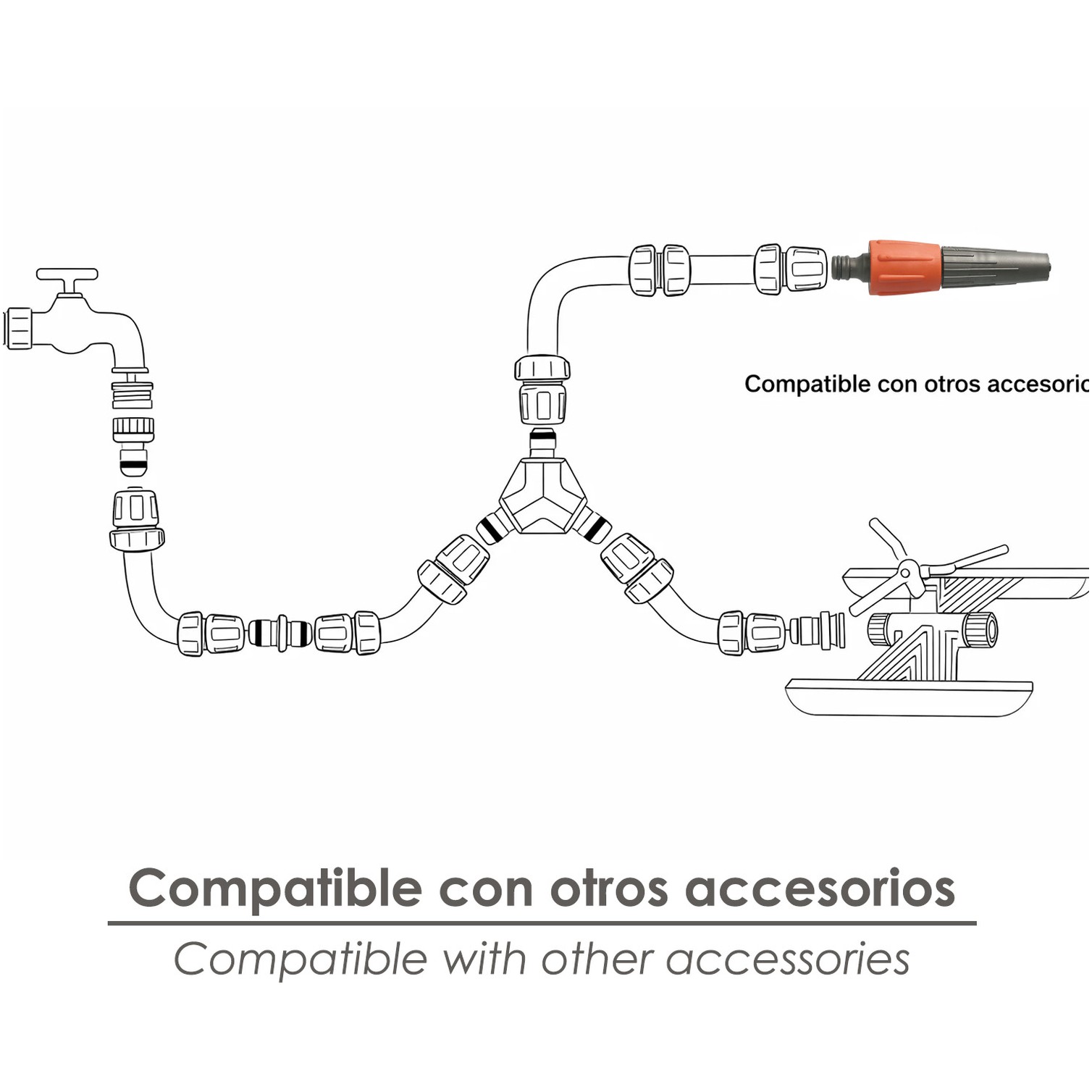 Lanzarriegos Graduable Soft-Touch