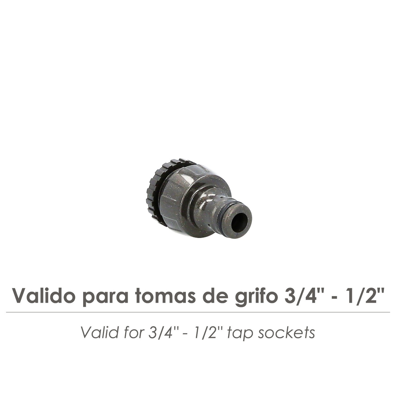 Adaptador Manguera Soft Touch 3/4" - 1/2"
