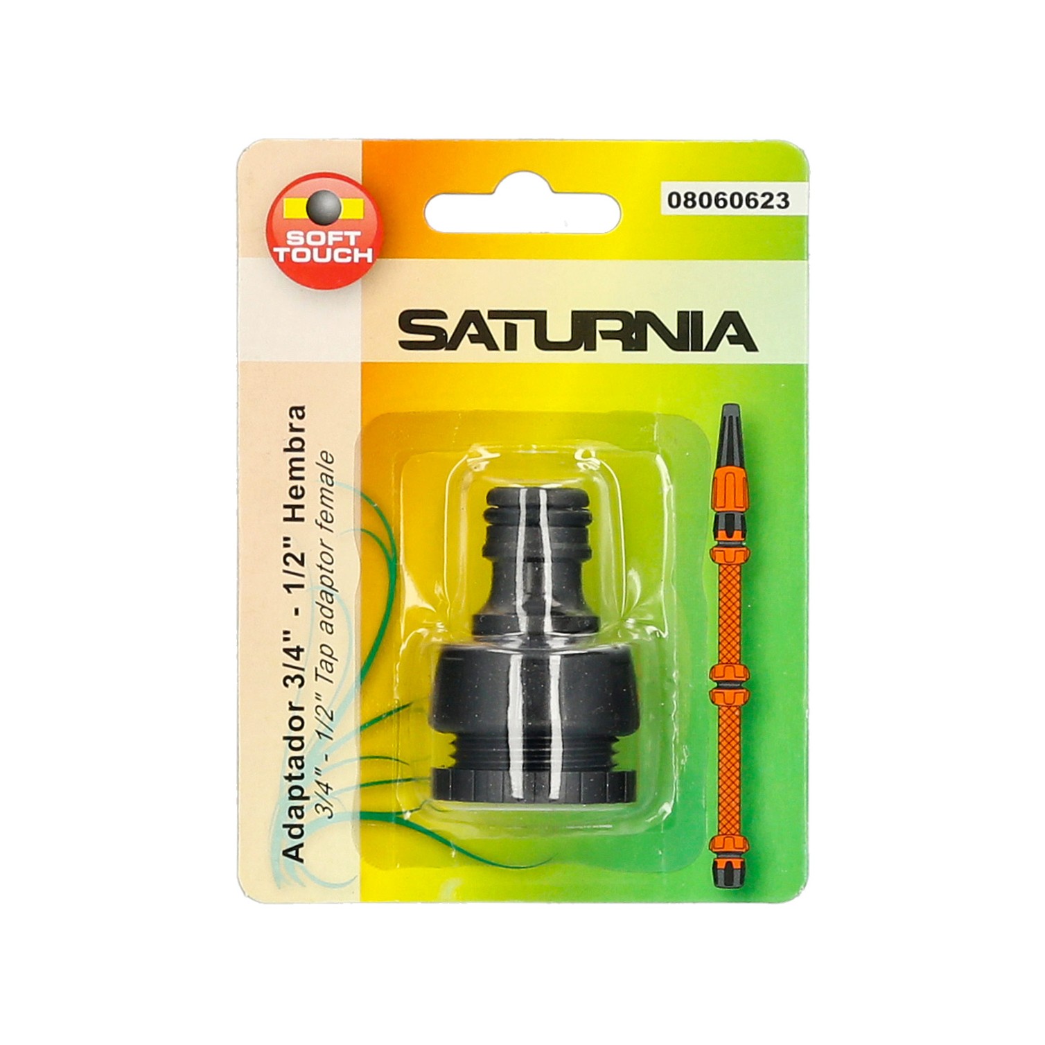 Adaptador Manguera Soft Touch 3/4" - 1/2"