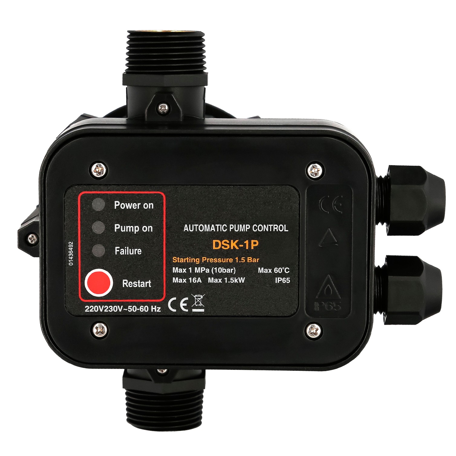 Cabezal / Regulador Electronico Para Grupo de Presion 1,5 / 2,2 Bares