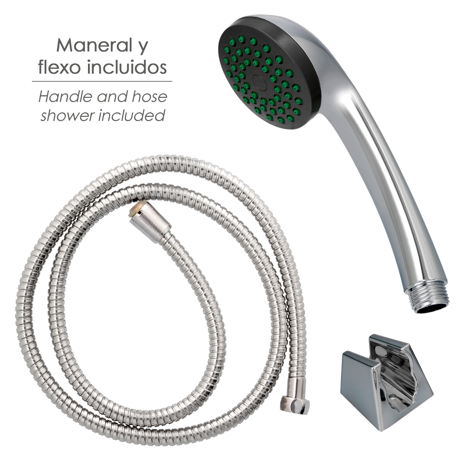 Monomando Bañera / Ducha "Hamburgo" Grifo Baño, Grifo Encimera, Grifo Cocina, Grifo Mezclador. Cartucho Ceramico Ø 35 mm.