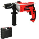 Taladro Percutor Con Variador de Velocidad 1050 Watt. Incluye Maletín, Empuñadura y Guia Metalica.