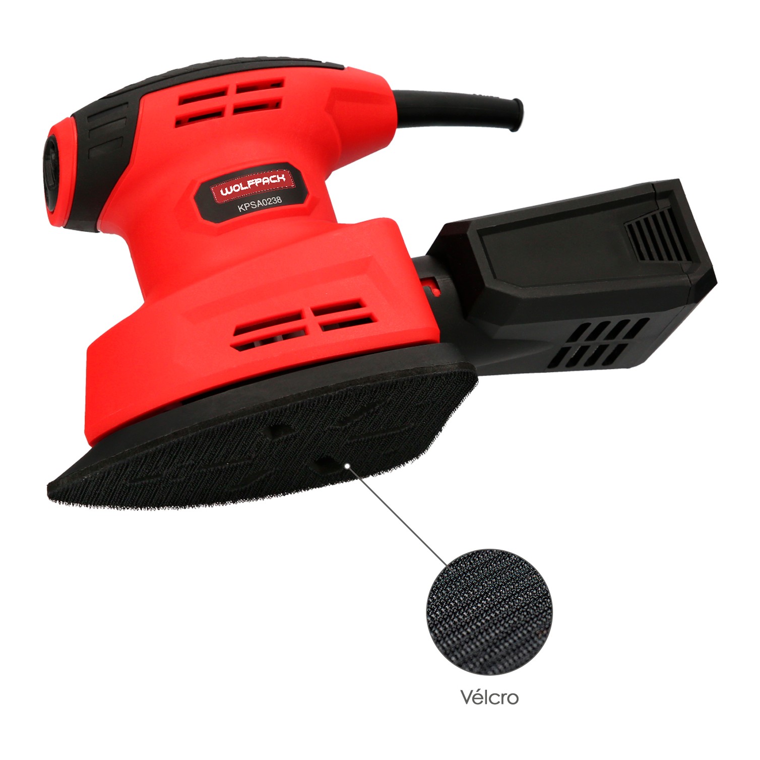 Lijadora Wolfpack Delta 220 Watt. Lijadora Mouse Multifunción. Decapado, Lijado, Eliminar Oxido, etc.