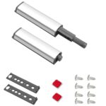 Cierre Iman Para Puerta Armario Presion Magnetica. Pack 2 Piezas Cierre Puerta, Cierre Cajon, Cierre Mueble, Cierre Amortiguador