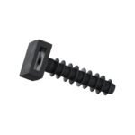Taco Fijación Brida Nylon Negro 8 mm. (Bolsa 100 Unidades)