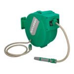 Enrollador Automatico Manguera Para Jardin. Recogedor Manguera Automatico, Porta Mangueras Jardin Manguera De 20 Metros
