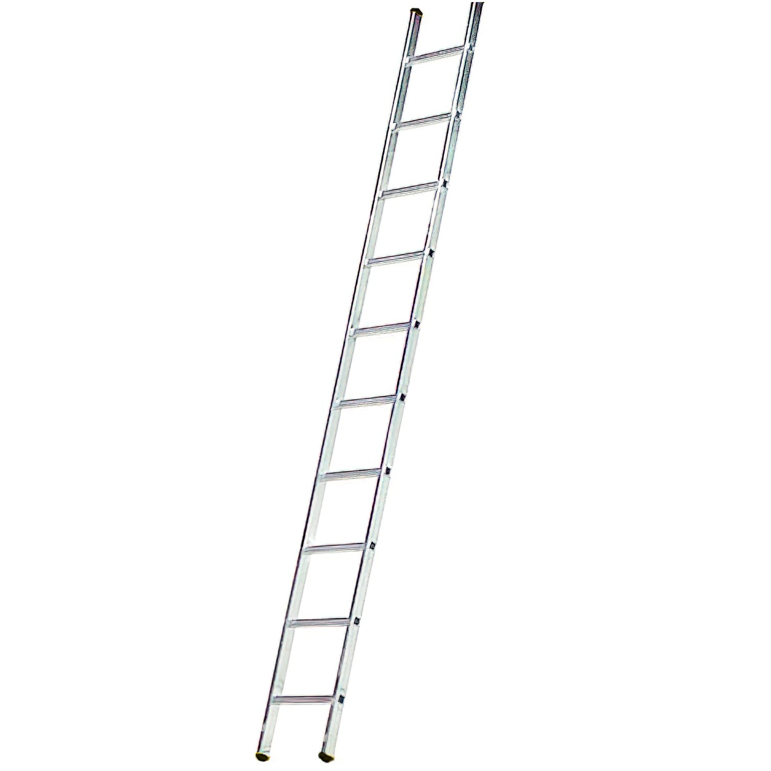 Escalera Aluminio 1 Tramo, 14 Peldaños. Antideslizante, Resistente.