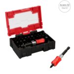 Juego De Puntas Destornillador Acero Con Adaptador Rapido 32 Piezas