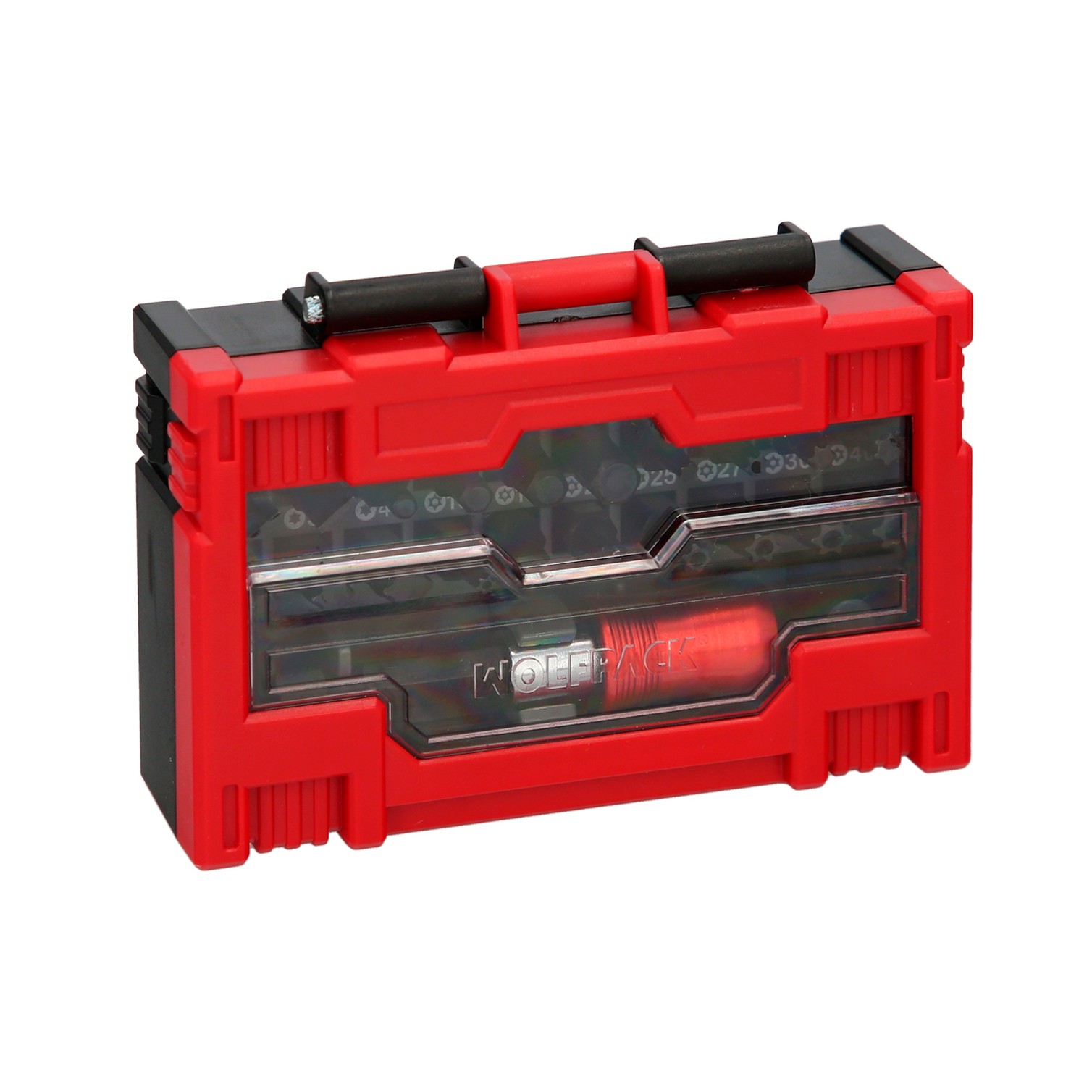 Juego De Puntas Destornillador Acero Cromo Vanadio Con Adaptador Rapido 32 Piezas
