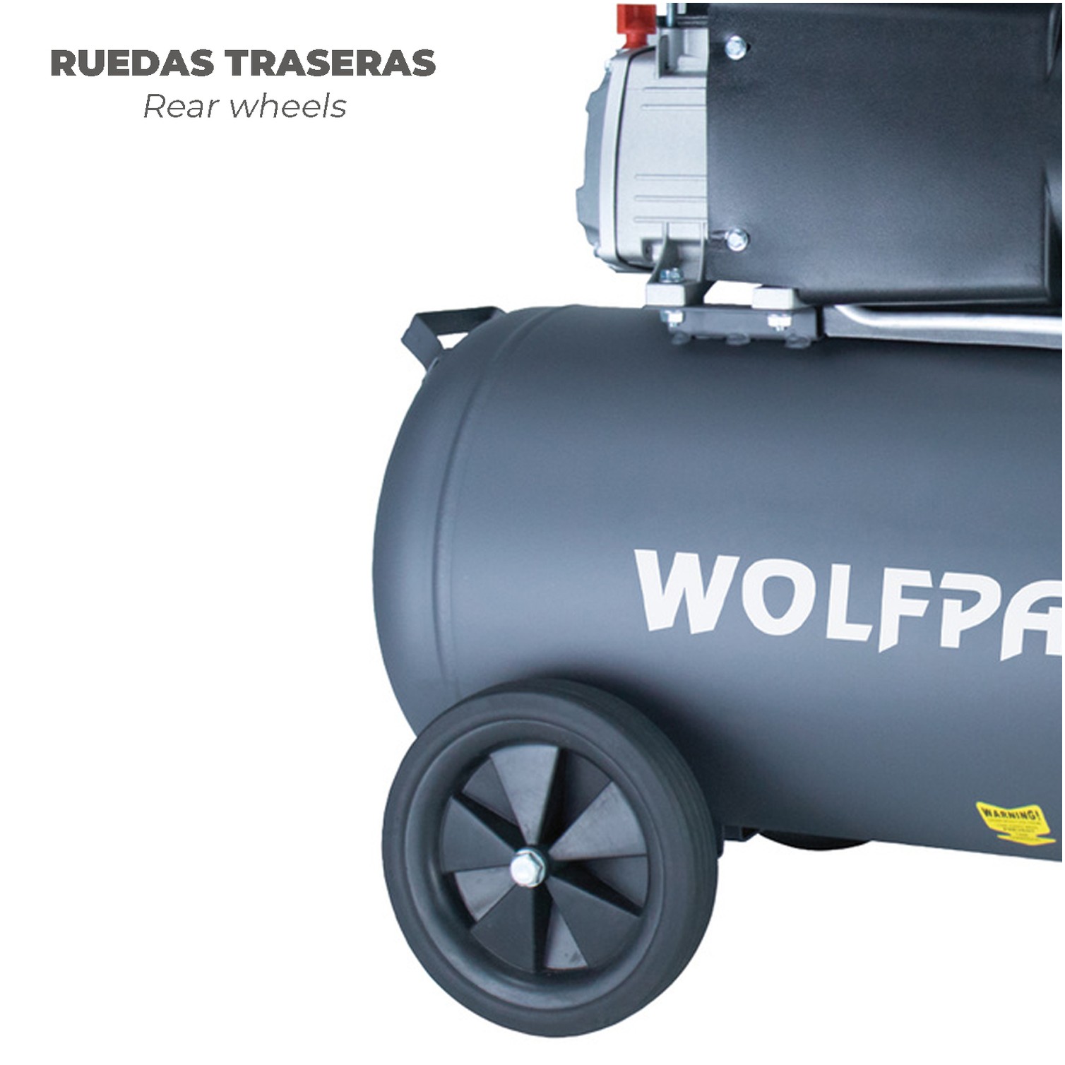 Compresor Aire 50 Litros / 8 Bares / 1,5 Kw - 2,0 HP