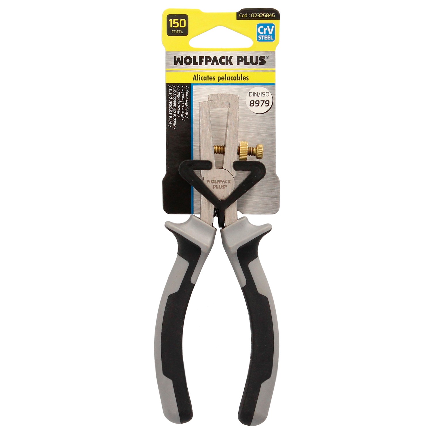 Pelacables 175 mm. acero Cromo Vanadio DIN-ISO 8979 Corta Cables, Pelador Cables, Cortador De Cables.