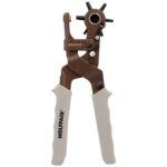 Sacabocados Estrella Industrial 225 mm. Agujeros de Ø 2,0 a 4.5 mm. Alicates Agujeros, Perforador Cuero, Alicates Cinturones,
