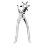 Sacabocados Estrella Profesional 225 mm. Agujeros de Ø 2,5 a 5 mm. Alicates Agujeros, Perforador Cuero, Alicates Cinturones,