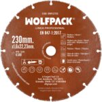 Disco Corte Madera / Plastico Ø 230 mm. Filo De Carburo De Tungsteno