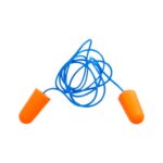 Tapón Espuma Para Oídos 2 Tapones Con Cordon Snr 31Db Trabajar, Dormir, Estudiar, Leer, Viajar, Ronquidos, Proteccion Auditiva