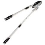 Tijeras Podar 2 Manos Yunque. Telescopica de 68 a 95 cm. Mango Aluminio Multiplicador Fuerza, Corte Ø 35 mm. Empuñadura TPR