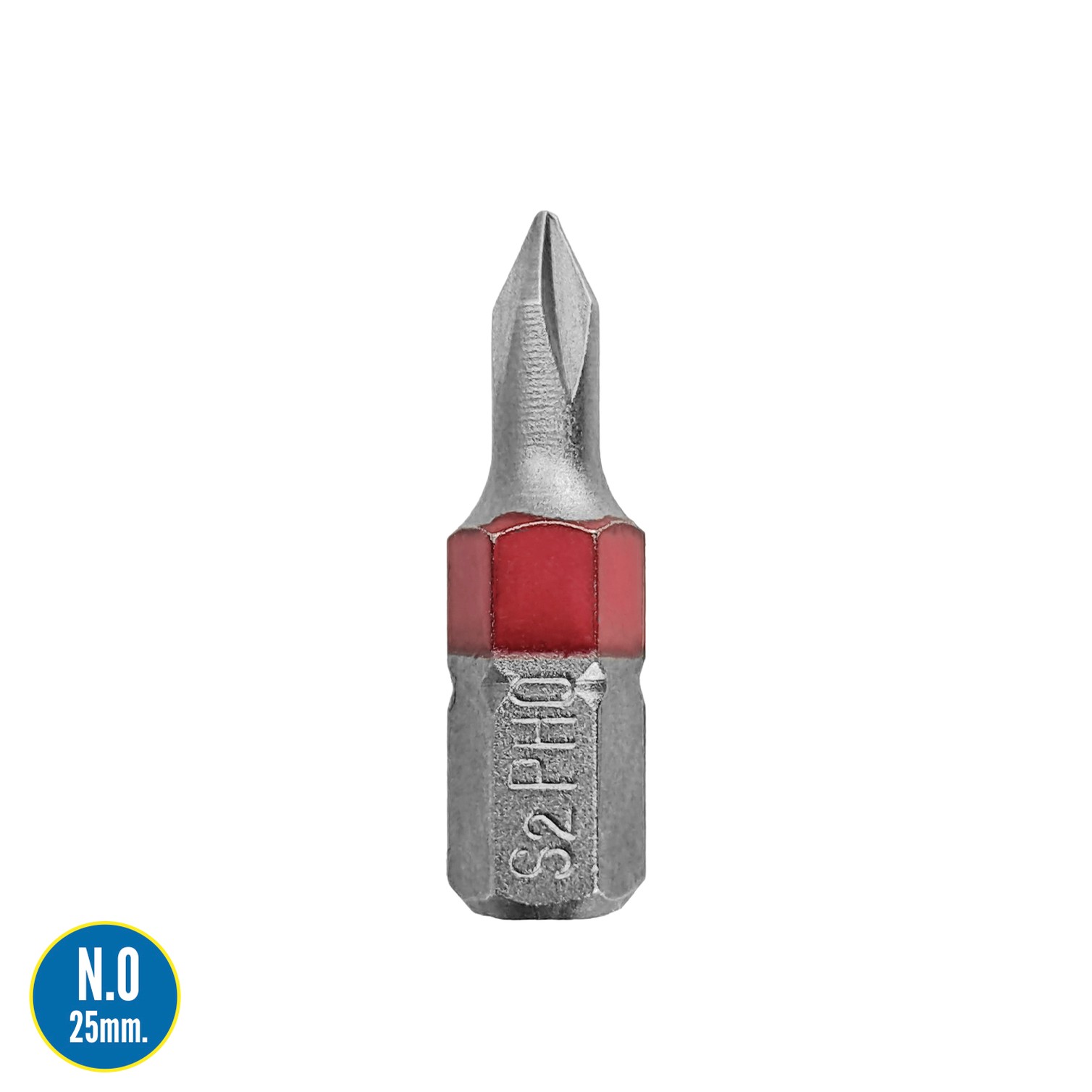 Puntas Largas Destornillador Phillips Nº 0 (2 Piezas). Acero S2 al Cromo Vanadio. Puntas Hexagonales, Destorpuntas,