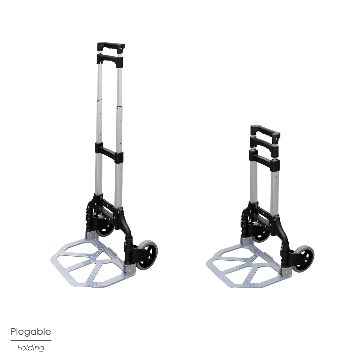 Carretilla Plegable Aluminio Portatil 60 kg.