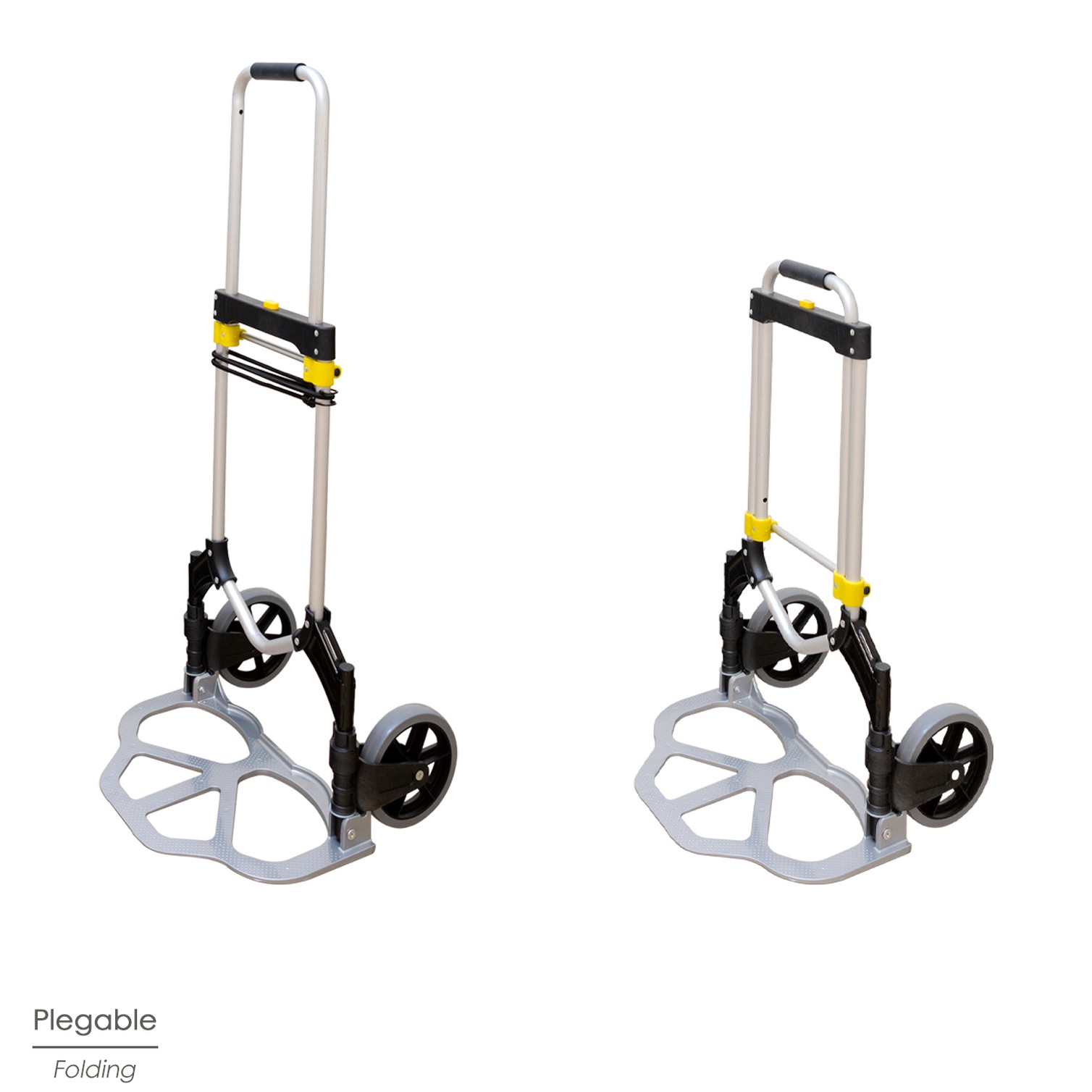 Carretilla Plegable Aluminio Portatil 80 kg.