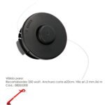 Cabezal Nylon Repuesto Recortabordes 250 Watt.