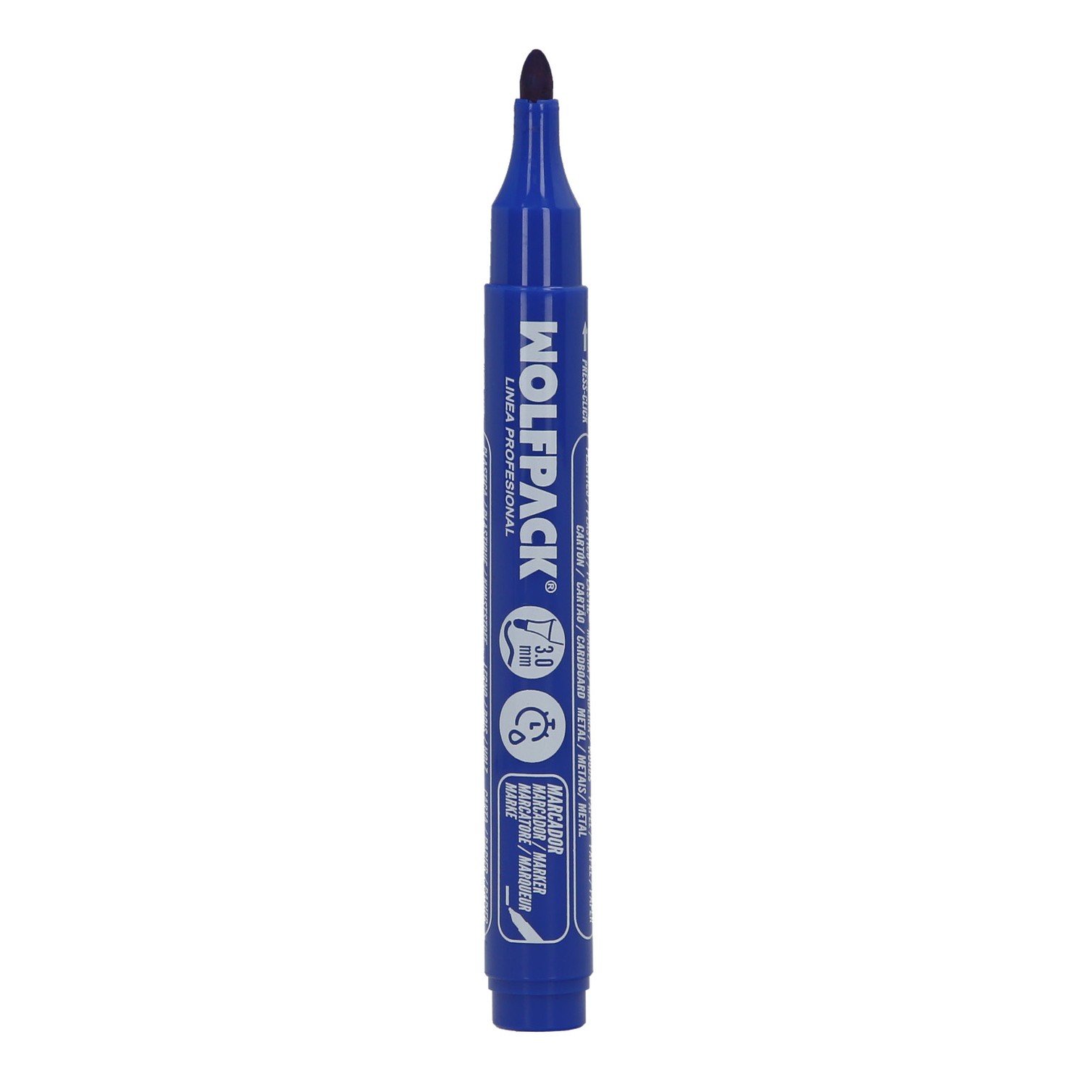 Rotulador Permanente Profesional Azul.