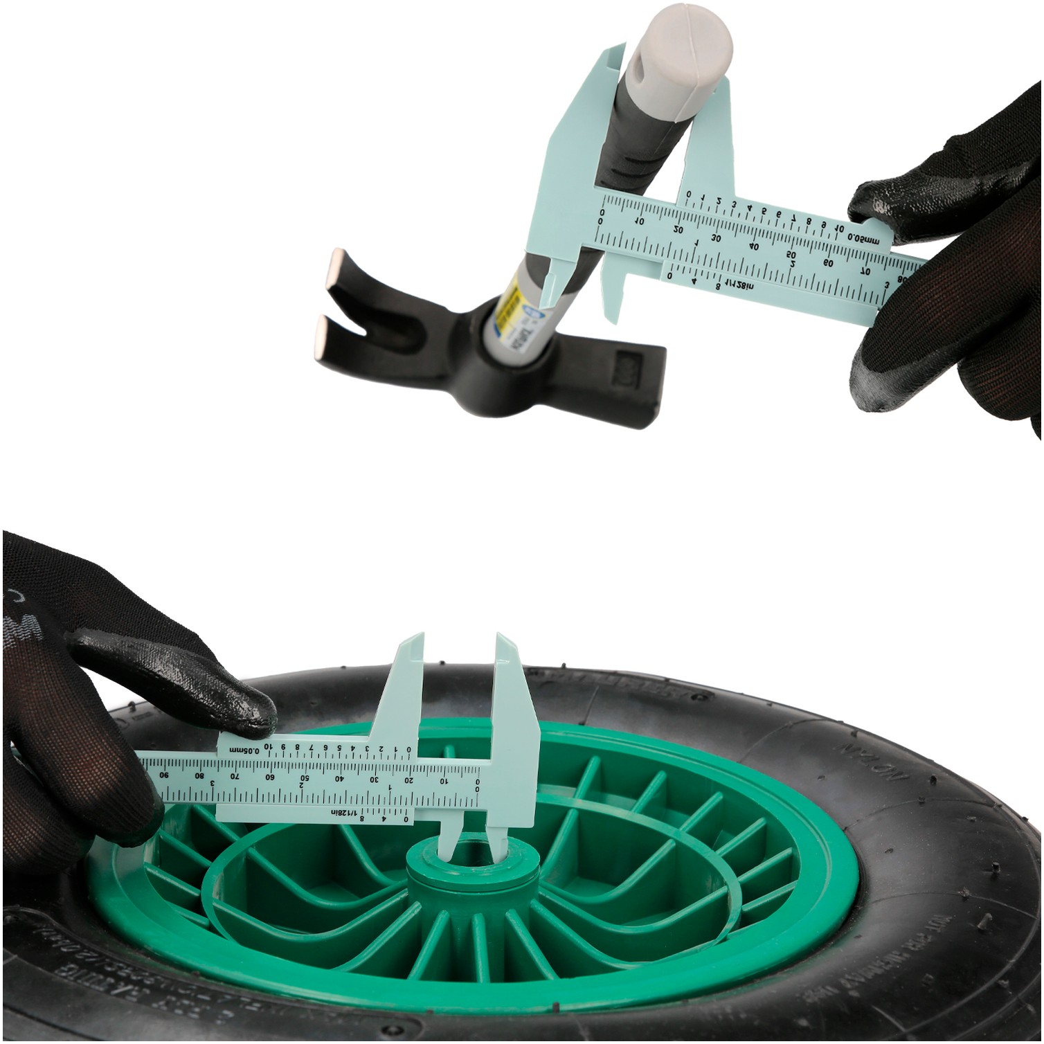 Calibre Plastico 150mm.