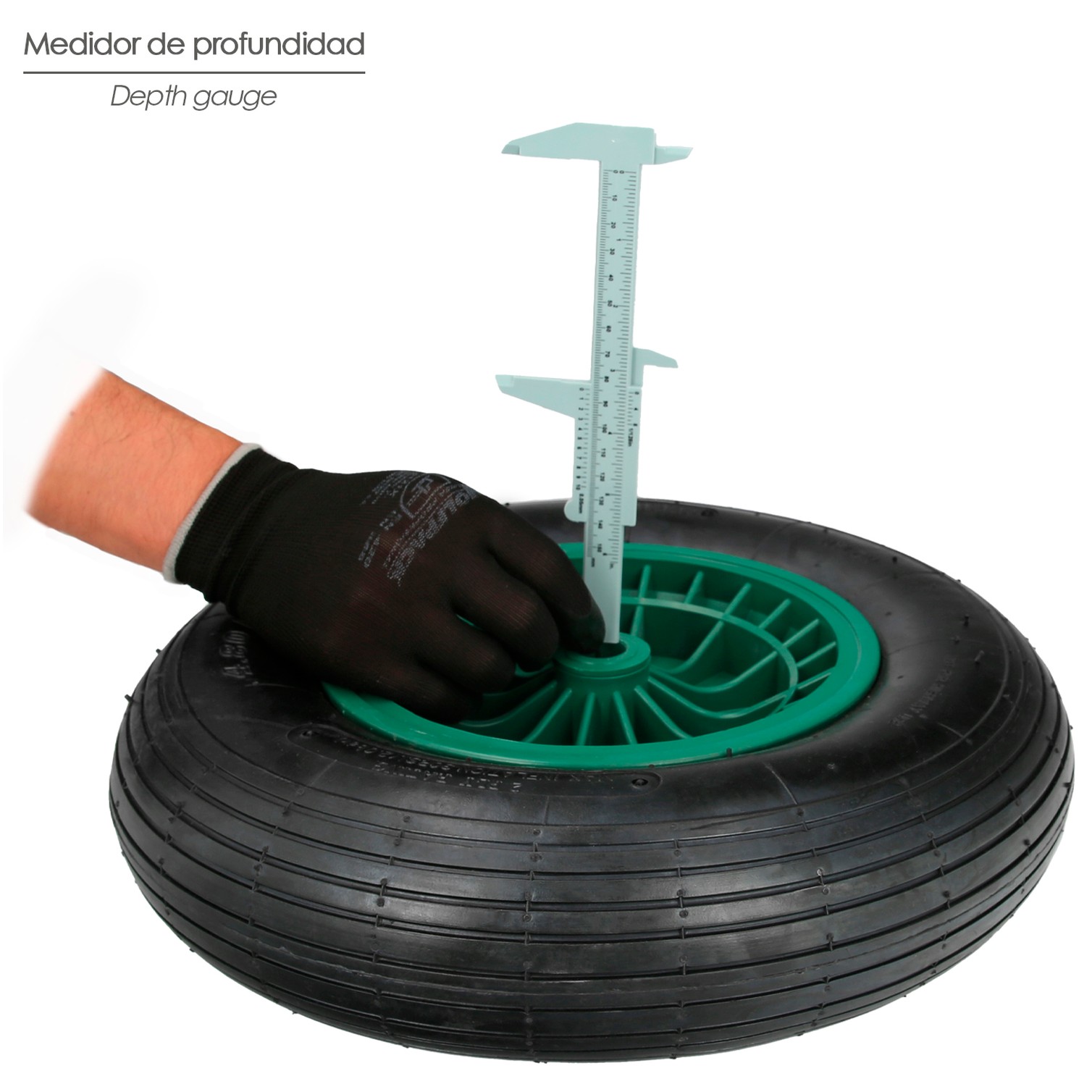 Calibre Plastico 150mm.