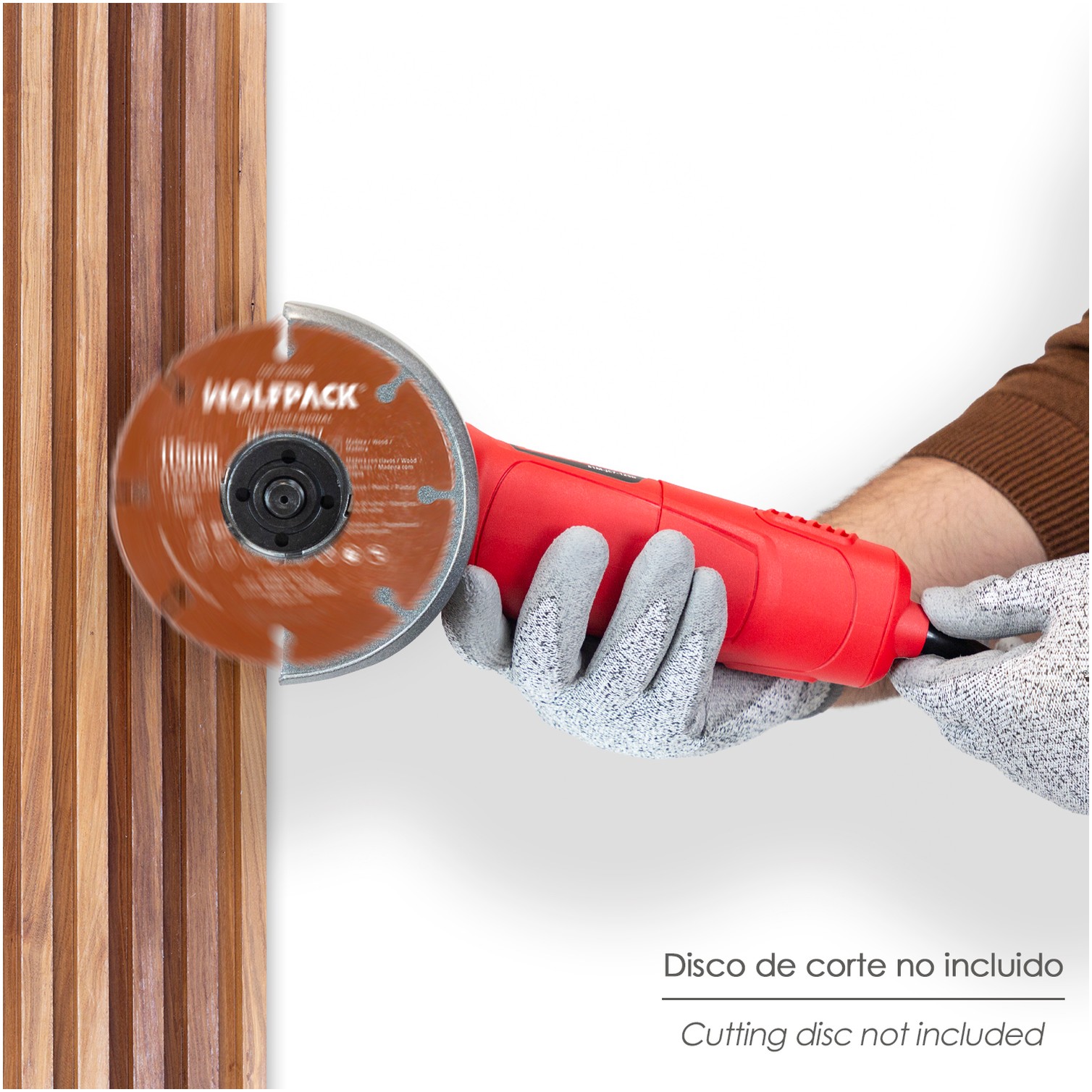 Amoladora Angular 900 Watt. Disco Ø 125 mm. 11.000 R.P.M. Mango 3 Posiciones Eje M14 Protector Disco Ajustable, Anti arranque