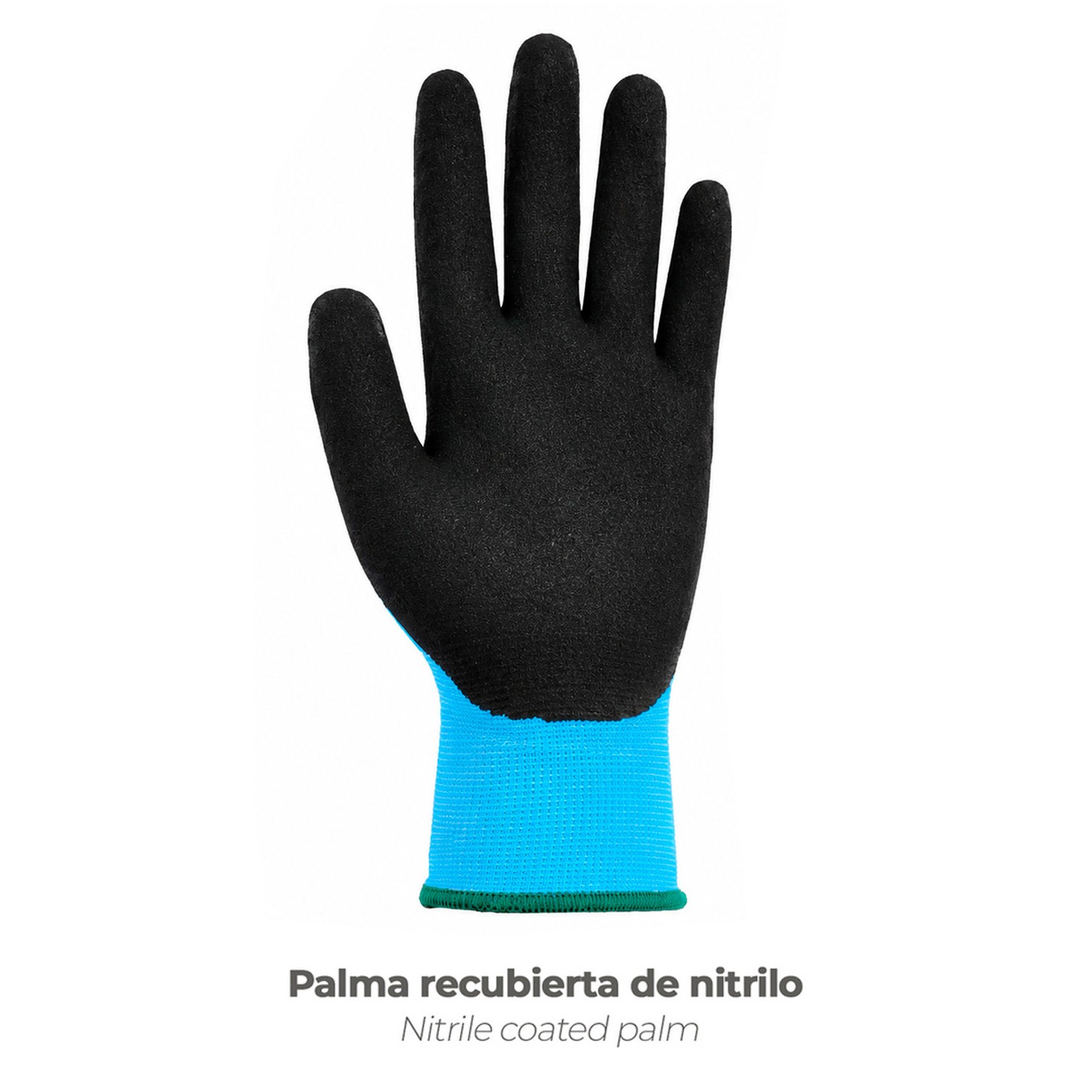 Guantes Nitrilo Reforzado Impregnado Talla 6" (Par)