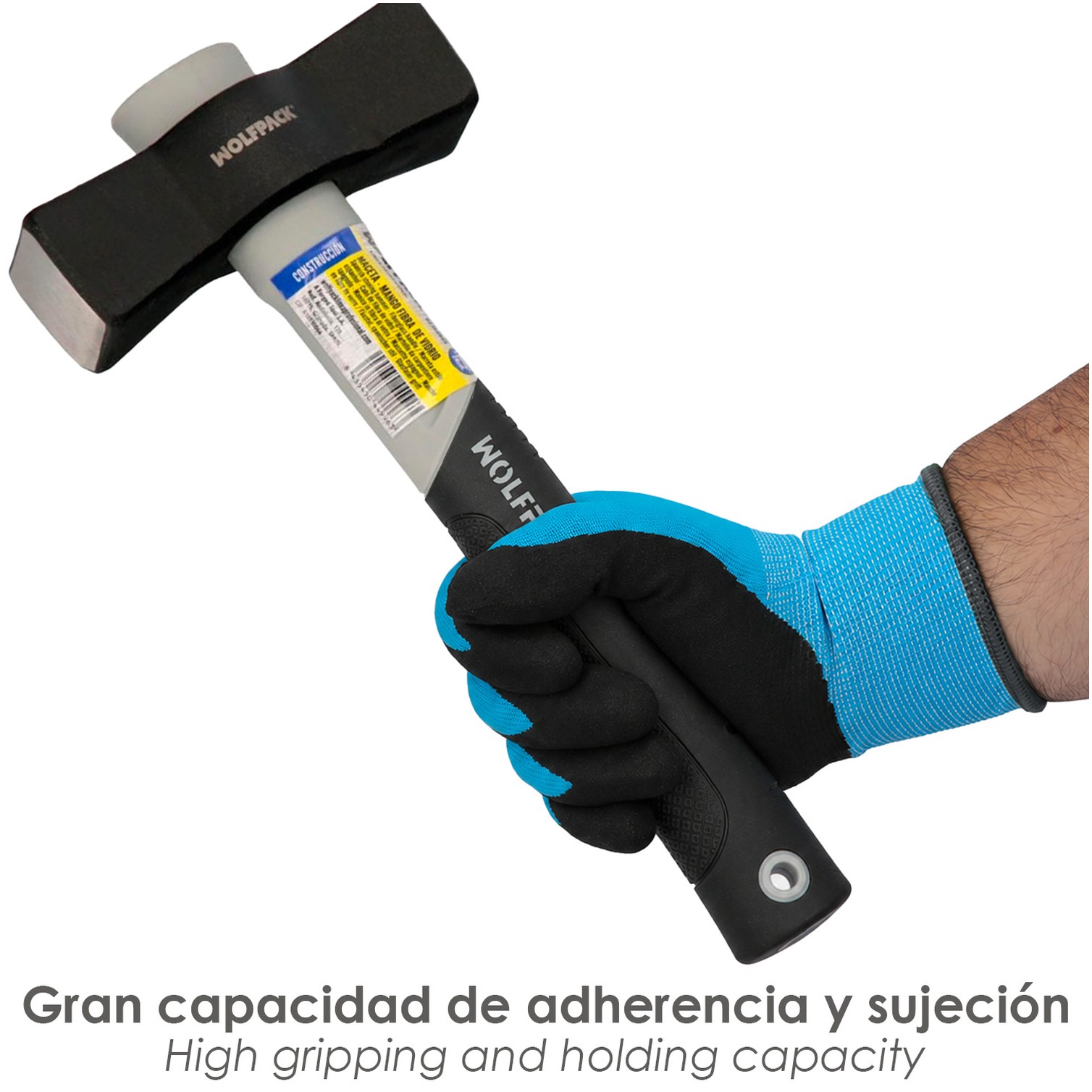 Guantes Nitrilo Reforzado Impregnado Talla 11" (Par)