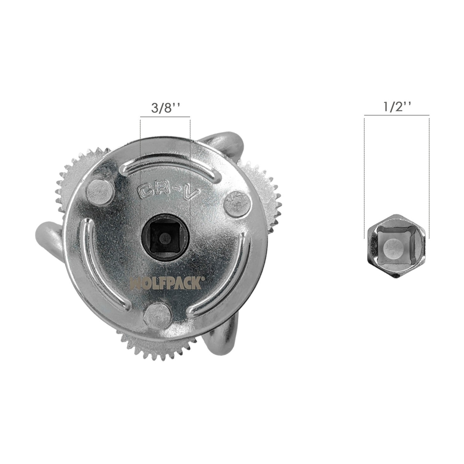Llave Filtro Aceite Araña Universal Ø 8 A Ø 13,5 cm. llave Filtro 3 Garras, Llave Filtro Universal, Llave Filtro Coche / Moto