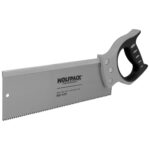Serrucho Costilla Bimaterial 300 mm / 12" Sierra Carpintero, Serrucho Carpinteria, Sierra Costilla, Sierra Madera, Plastico, etc