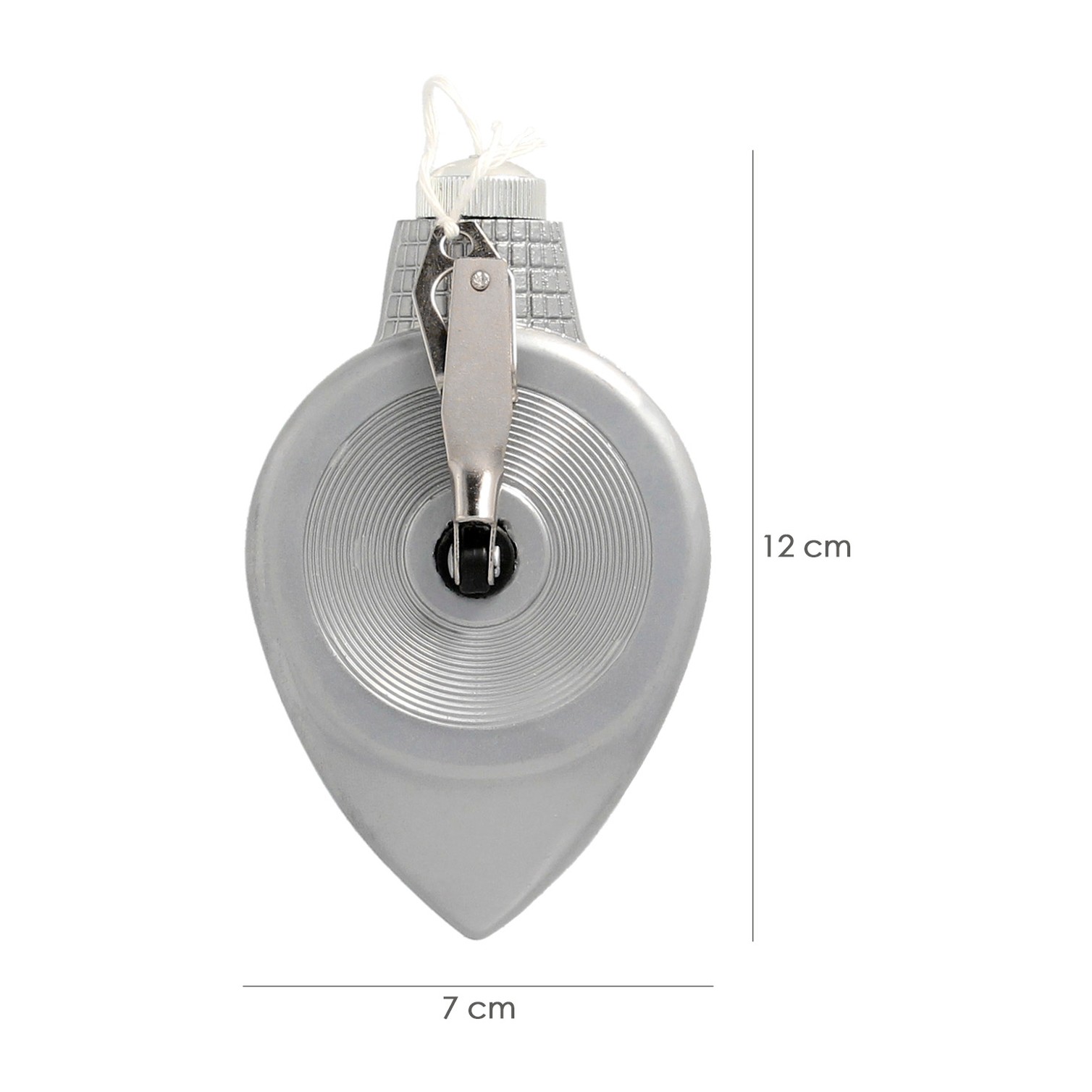 Tiralineas Aluminio Con Cuerda 30 Metros, Tiza Obra, Linea Obra Tiza, Cordel De Trazado.