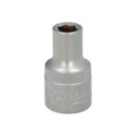 Llave Vaso 1/2" Hexagonal 8 mm. Perfil de 6 caras. Acero Cromo Vanadio, Aristas Redondas [+20 variaciones de Medida Disponibles]