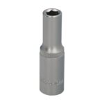 Llave Vaso 1/2" Hexagonal Larga 10 mm. Perfil de 6 caras. Acero Cromo Vanadio, Aristas Redondas [+8 variaciones de Medida Disponibles]